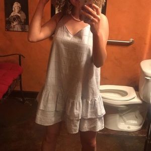 ASOS Baby Blue Eyelet Dress